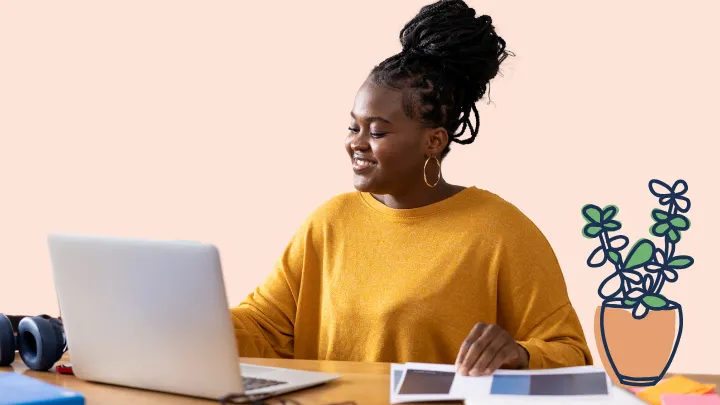 woman laptop