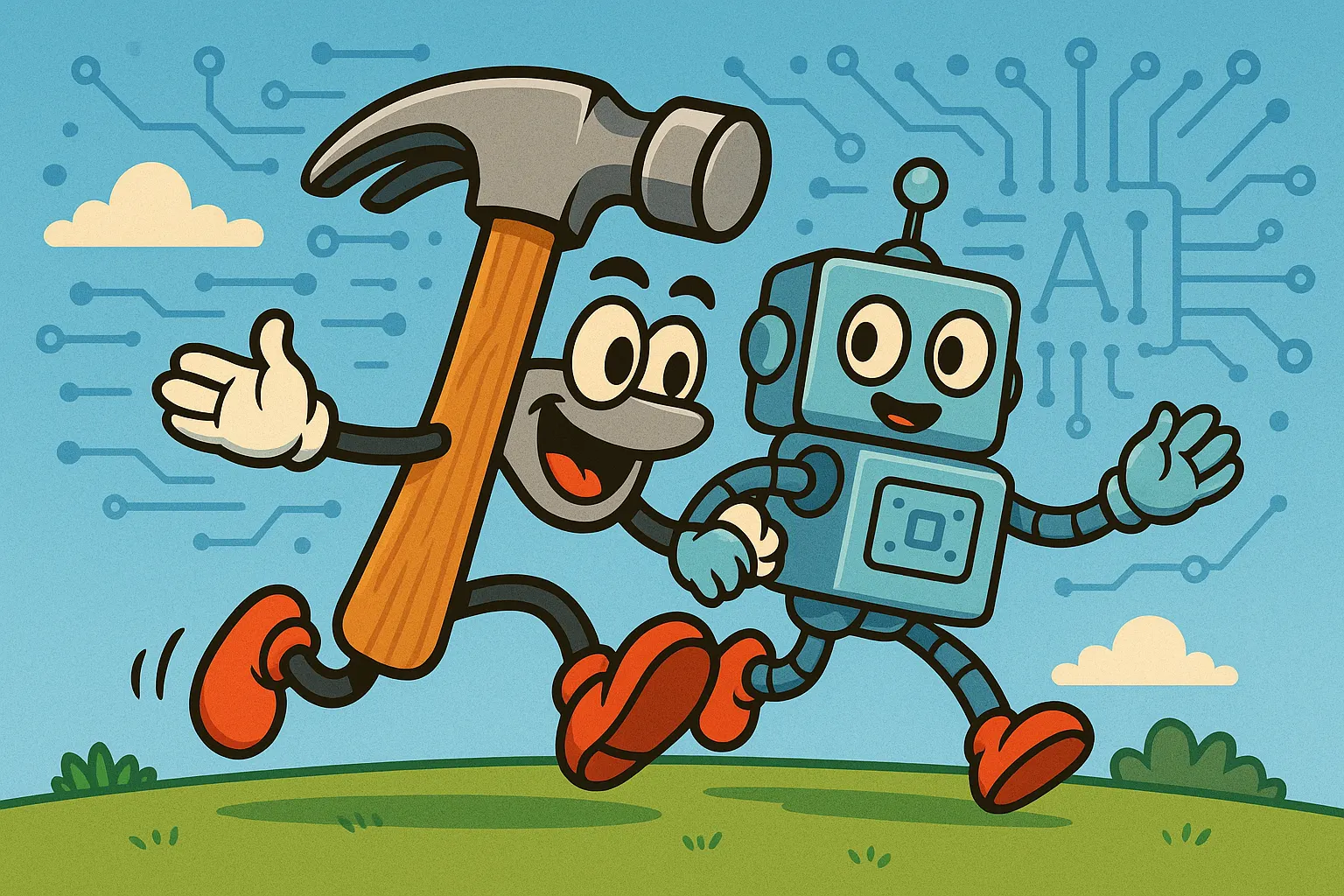 Is AI a tool like a hammer?