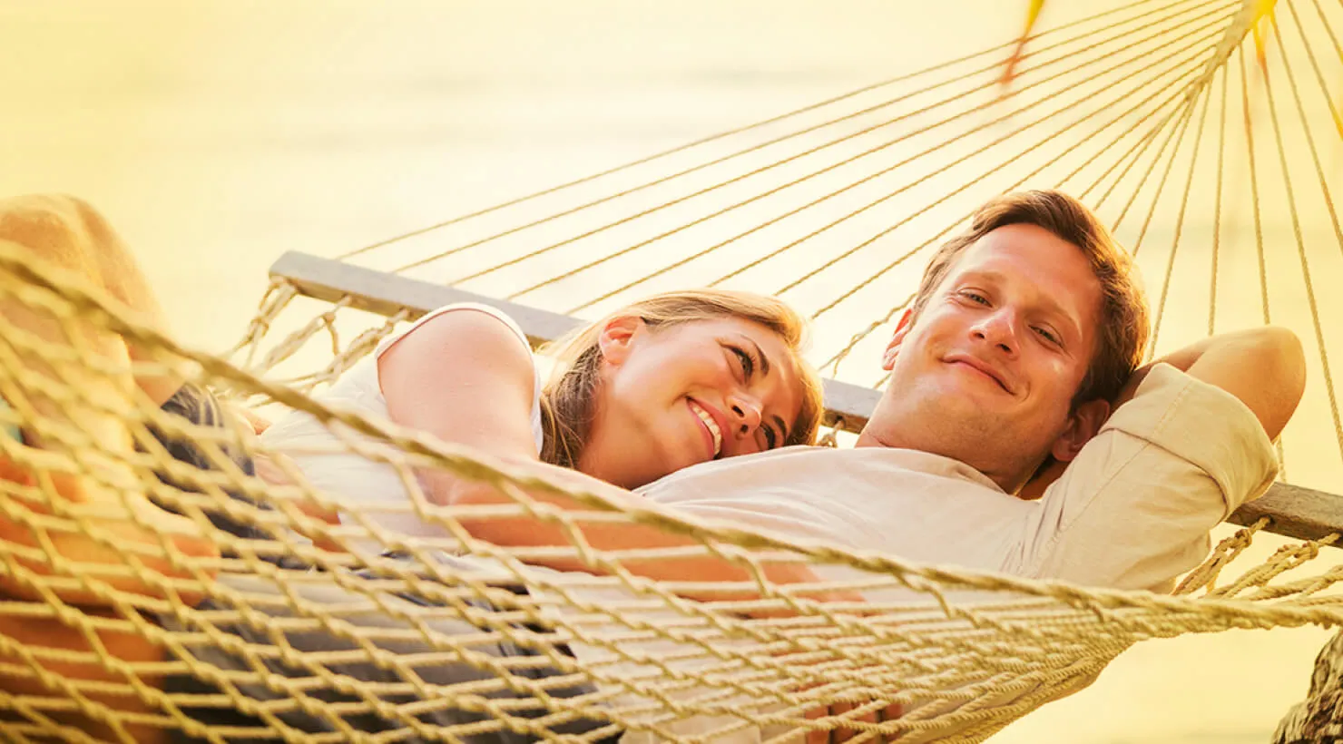 Couple at peace