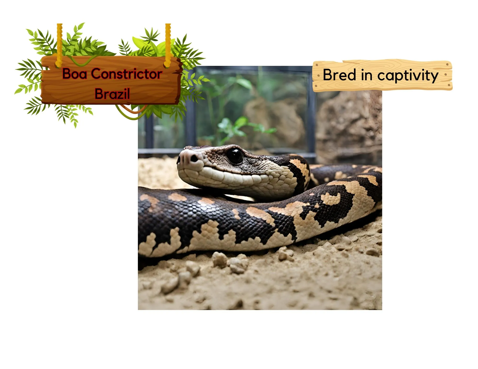 Boa Constrictor from Brasil