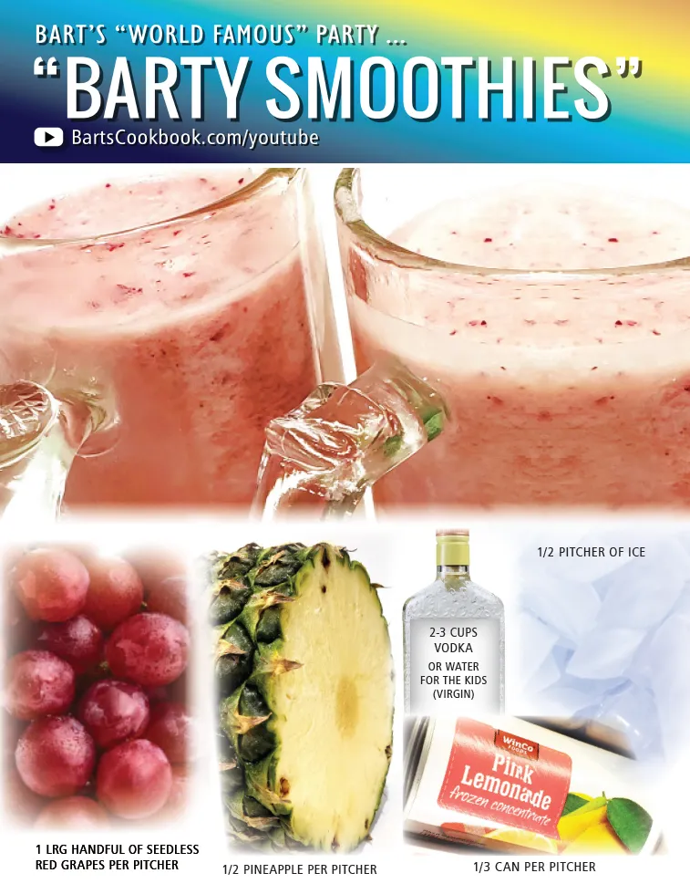 Bart's World Famous Barty (Party) Smoothie