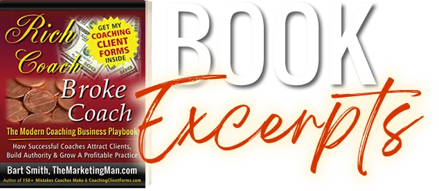 Book Excerpts From Rich Coach Broke Coach by Bart Smith