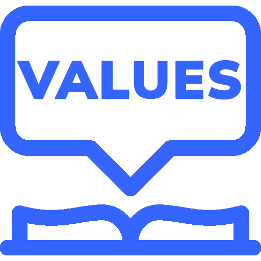 Language of values icon