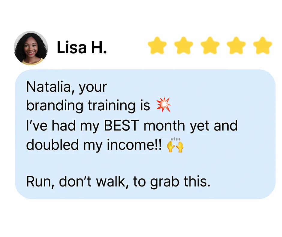 a testimonial