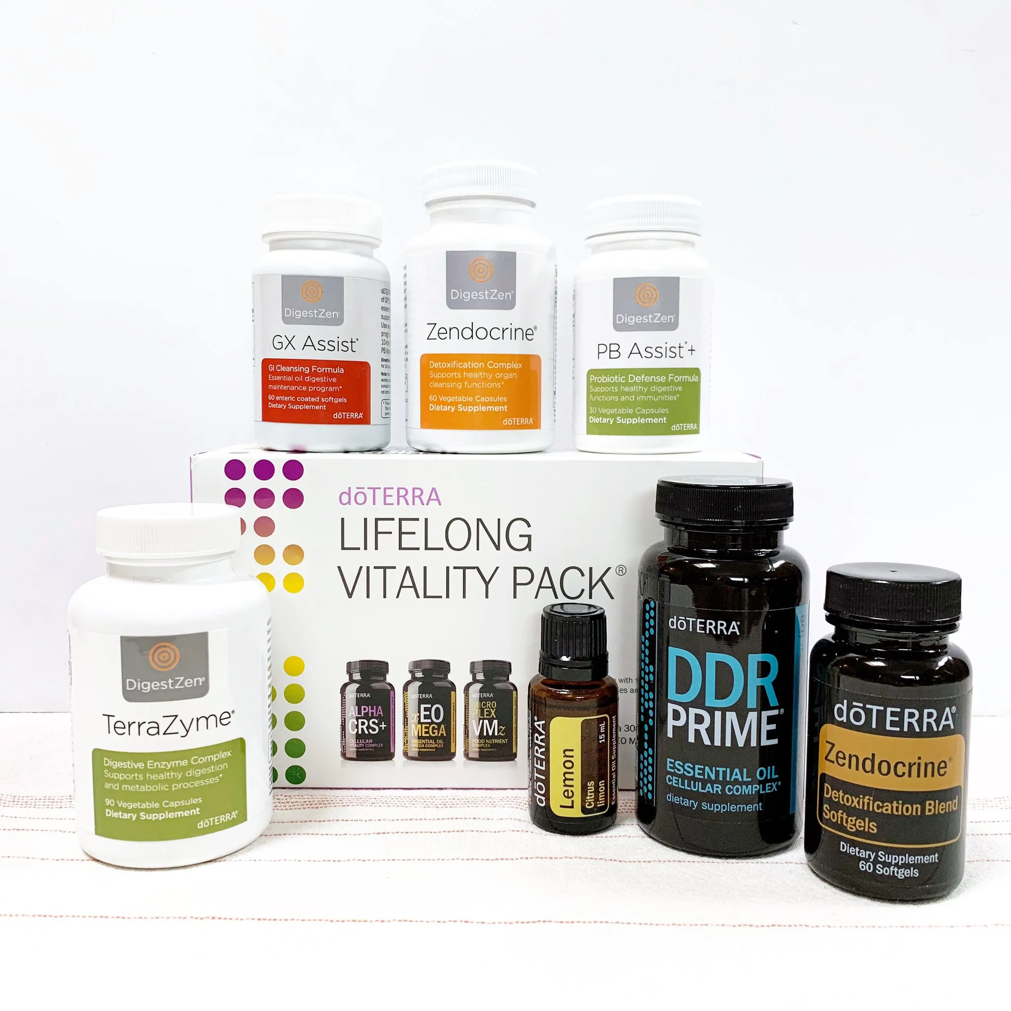 doTERRA cleanse and restore kit products