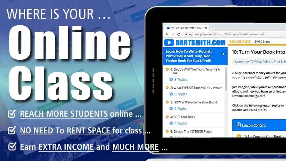 Where Is Your … Online Class? by Bart Smith