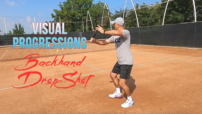 Backhand Drop-Shot - visual tennis lesson