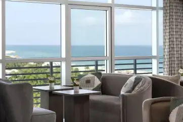 The Ritz-Carlton, South Beach Executive Lounge view