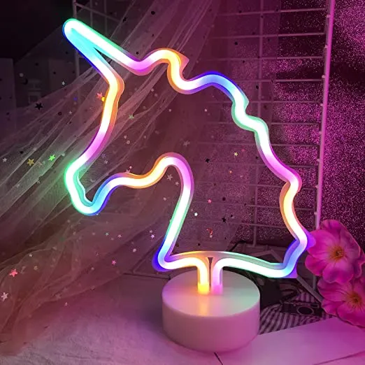 Unicorn Rainbow Lamp