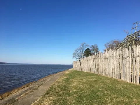 Historic Jamestowne fencing at the fort