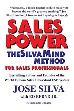 Sales Power The Silva Method Book Cover by Jose Silva with Ed Bernd
