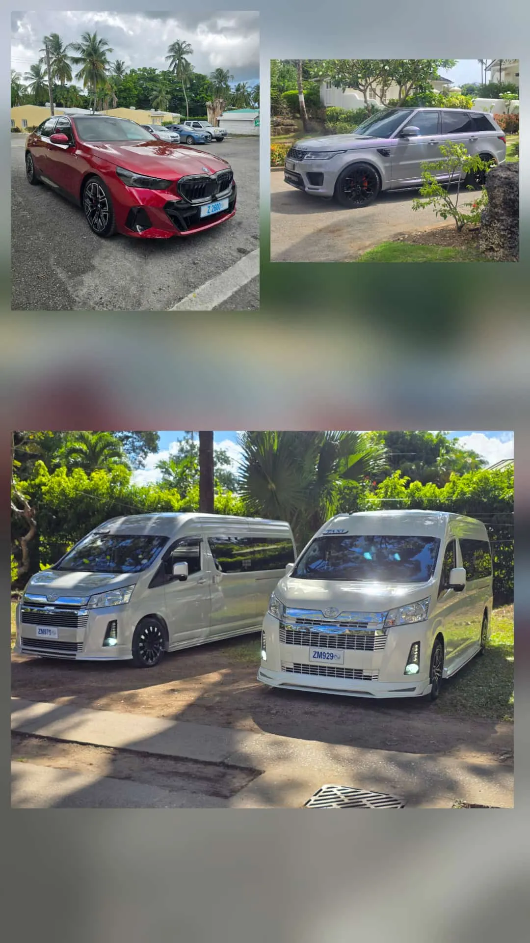 Unique Chauffeurs Barbados Luxury Vehicle Fleet Private Driver Chauffeur Service