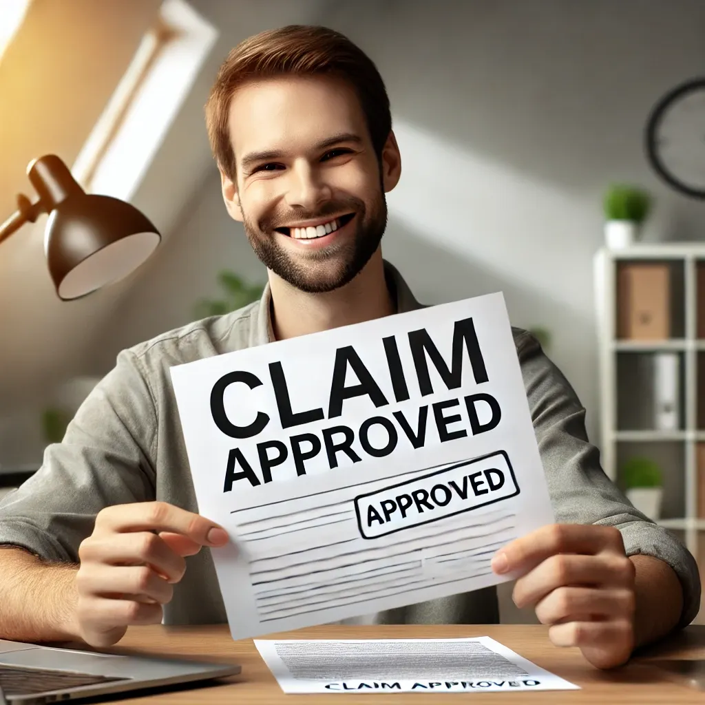 Claim approved