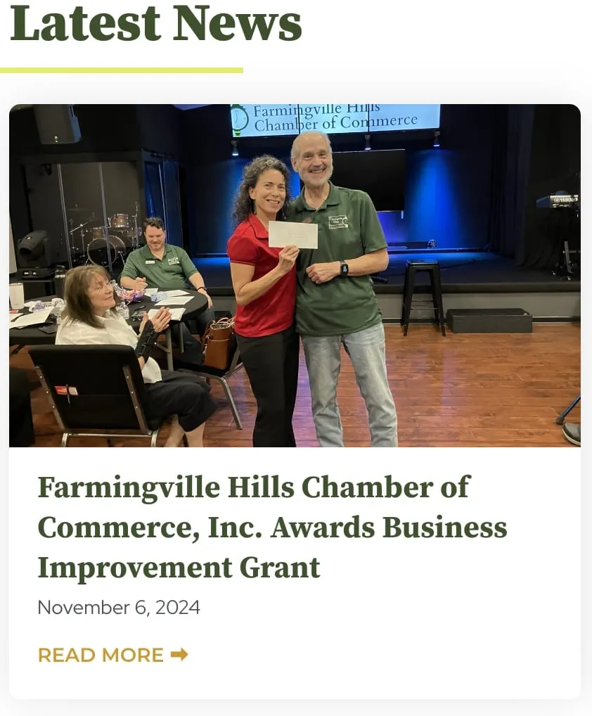 farmingvile chamber awards