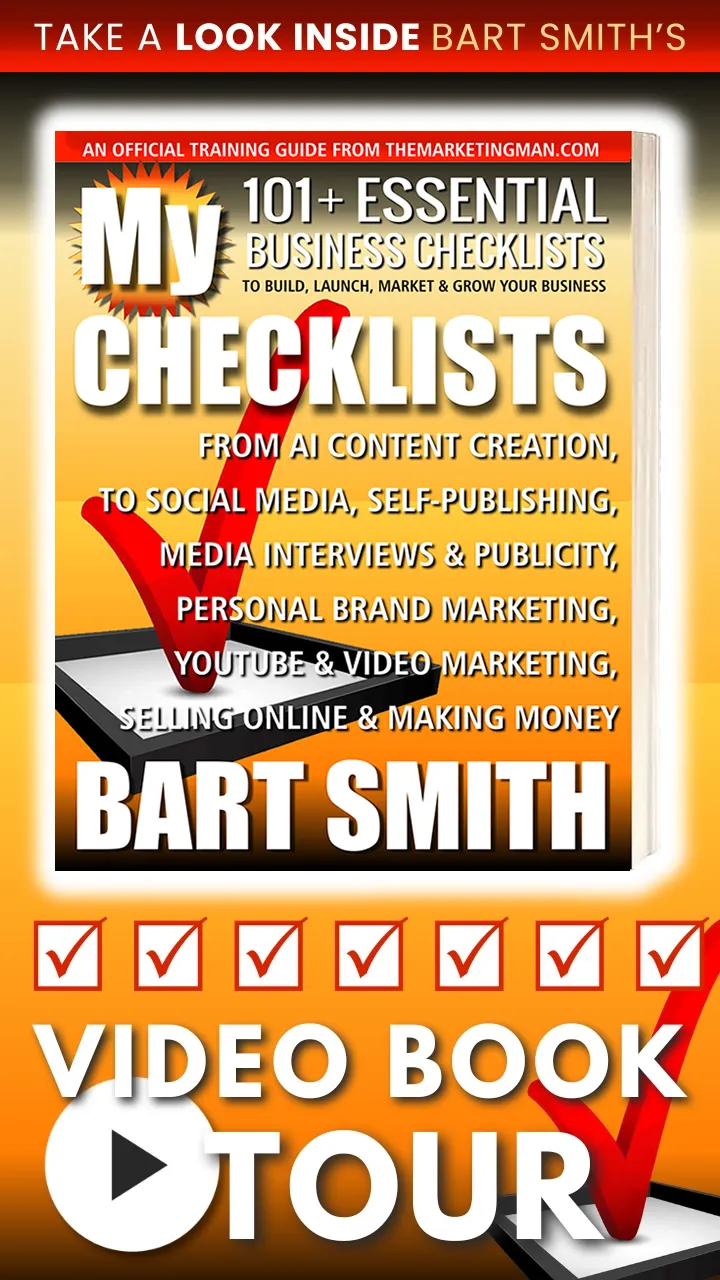 My Checklists Book Tour by Bart Smith