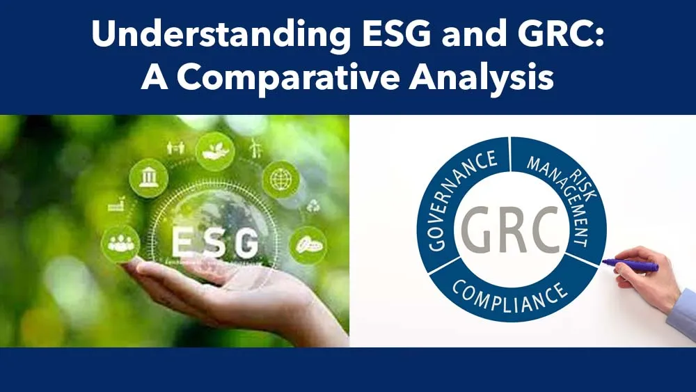 Understanding ESG and GRC