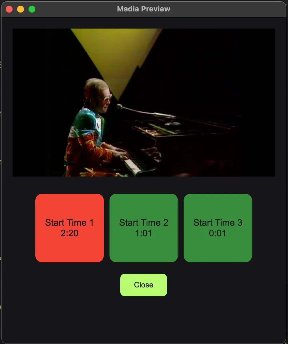 view each option with just a click of thee mouse
