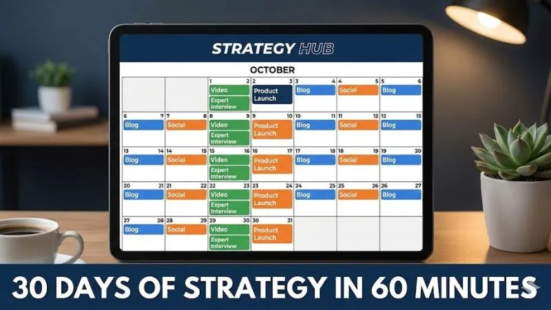 Building a Month's Strategy in an Hour: An Expert AI Prompts Blueprint