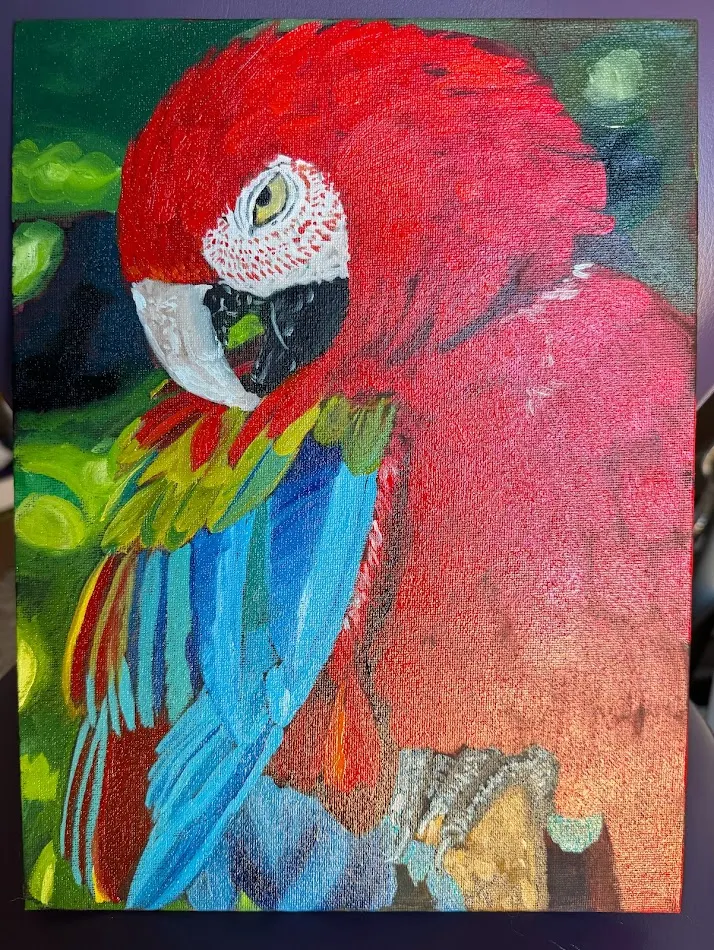 First Watch Oil Painting