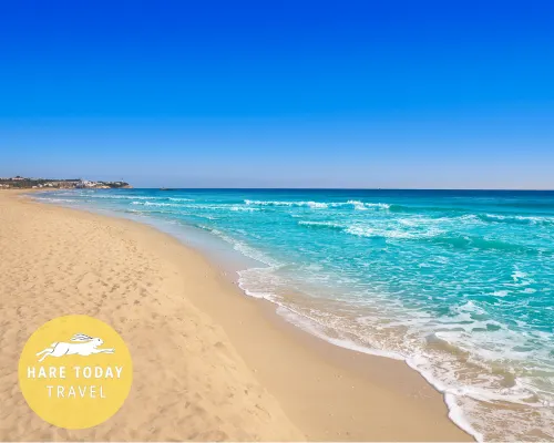 Sandy Beaches with Hare Today Independent Travel