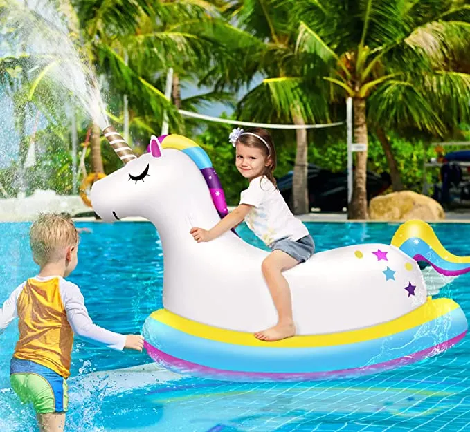 Unicorn Riding Sprinkler