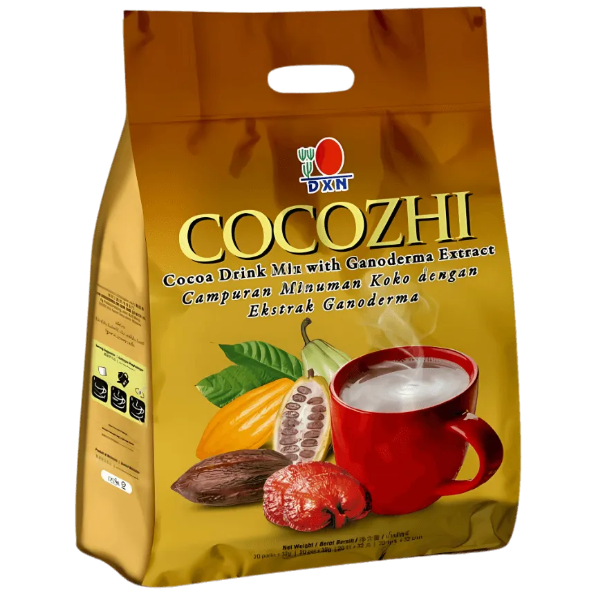 Cocozhi es una bebida de chocolate de DXN