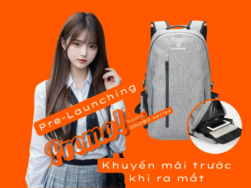 Supamax Promo 6 - Supamax StarPro – Waterproof Backpack for students.