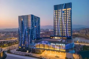 Hilton Quzhou  Exterior Night