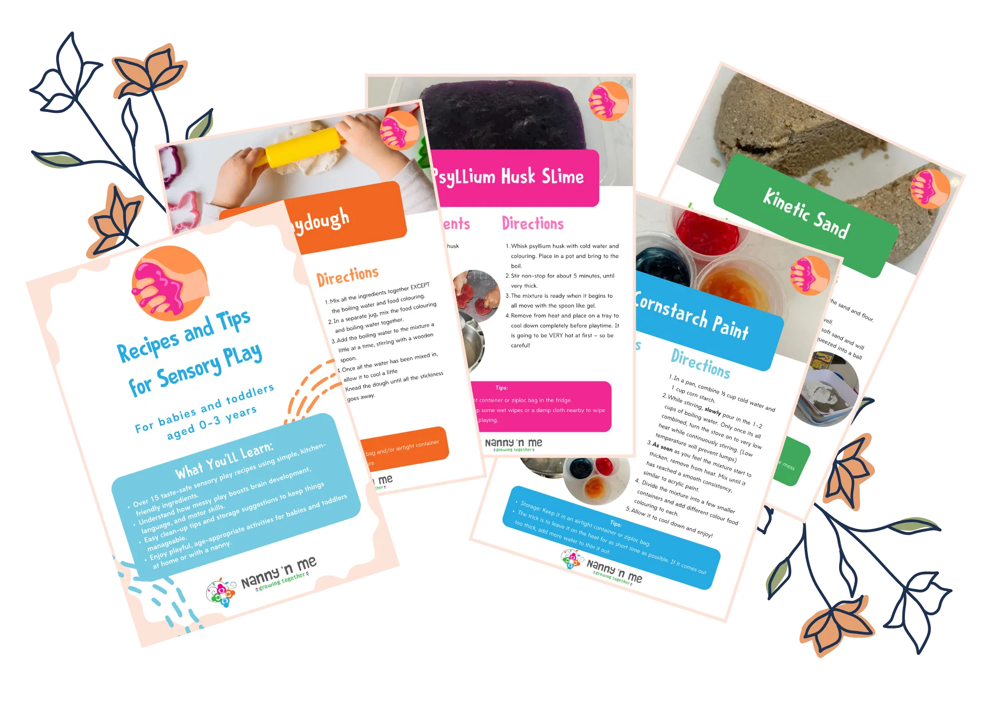 Sensory recipes guide