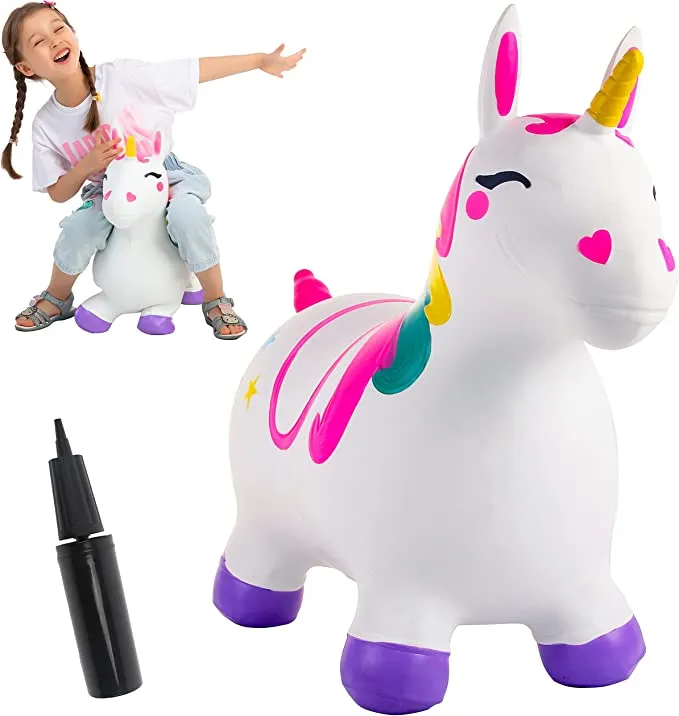 Unicorn Bouncy Horse