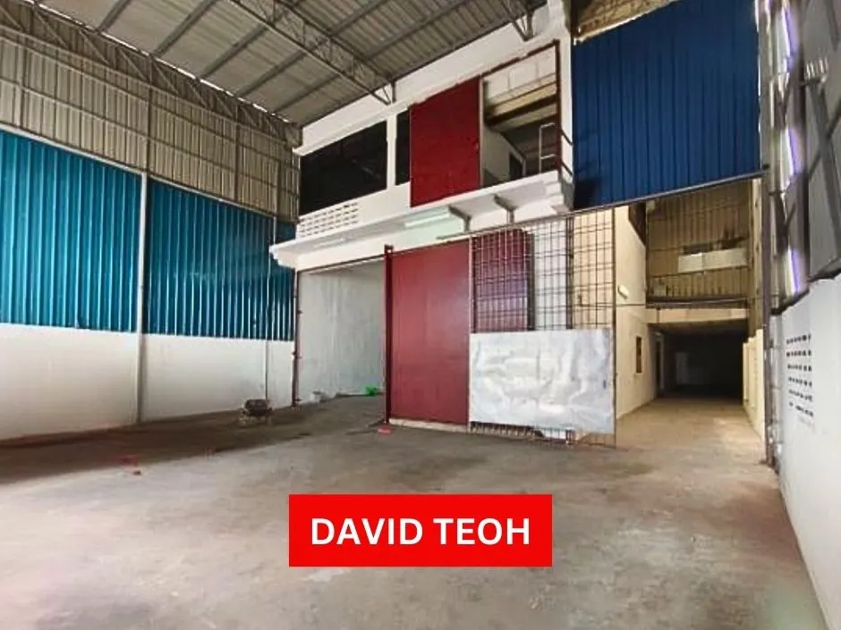 taman industri cherok tokun 2-storey semi-d light industrial for rent