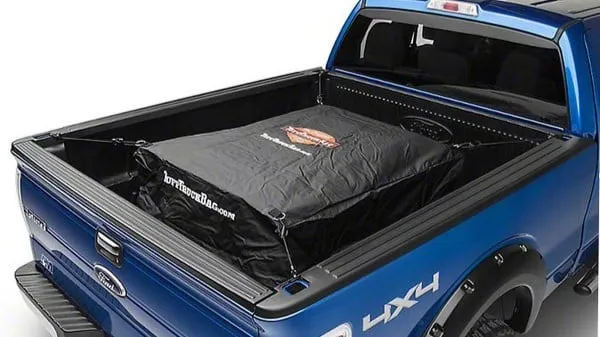 Tuff Truck Bags (Black/Tan) Large waterproof and dustproof heavy duty PVC cargo bags for utes