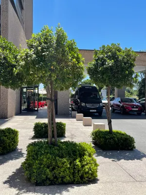 aankomst Hilton Madrid Airport