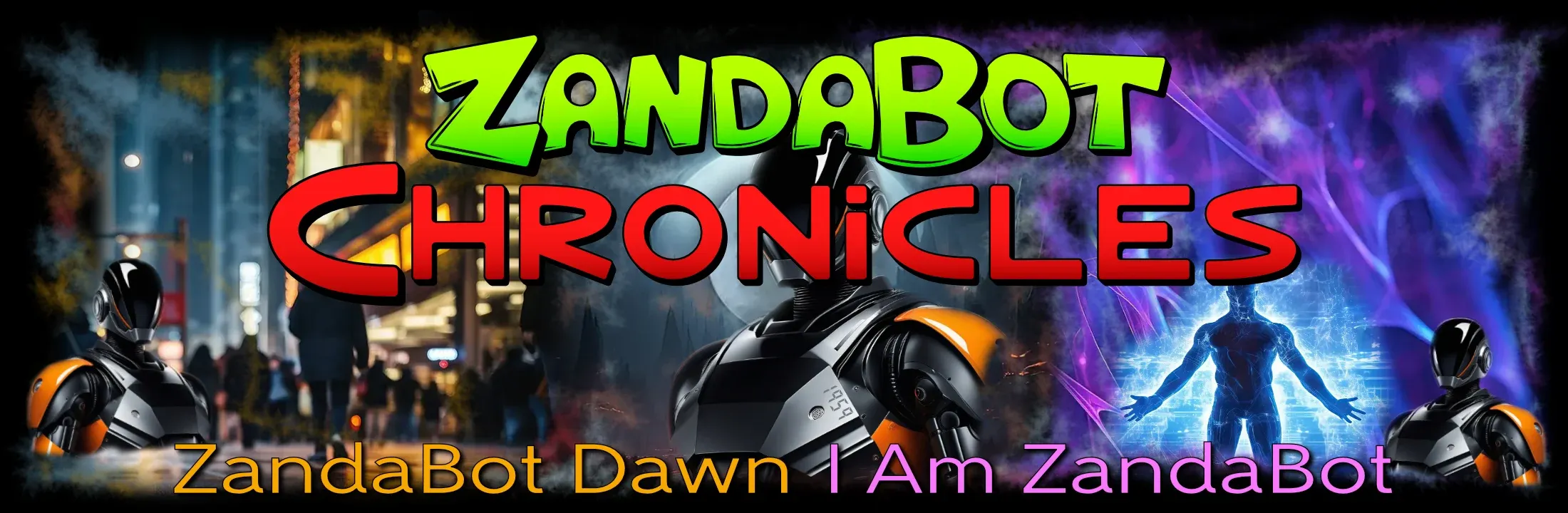 ZandaBot Chronicles ZandaBot Dawn I Am ZandaBot