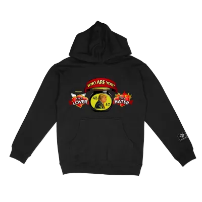 Trump Lover or hater hoodie