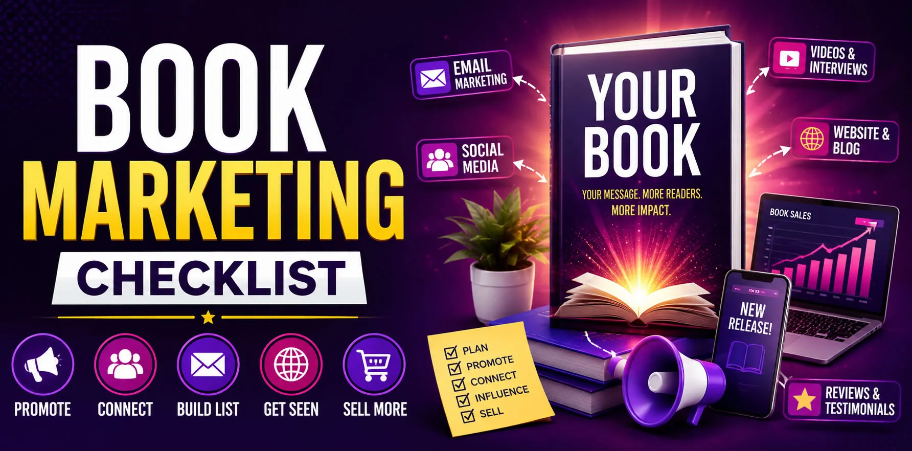 Book Marketing Checklist