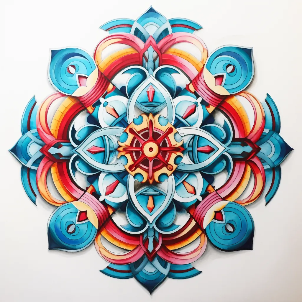 Symmetry Exploration: Create Symmetrical Designs, Engaging Both Hemispheres of the Brain for Balance