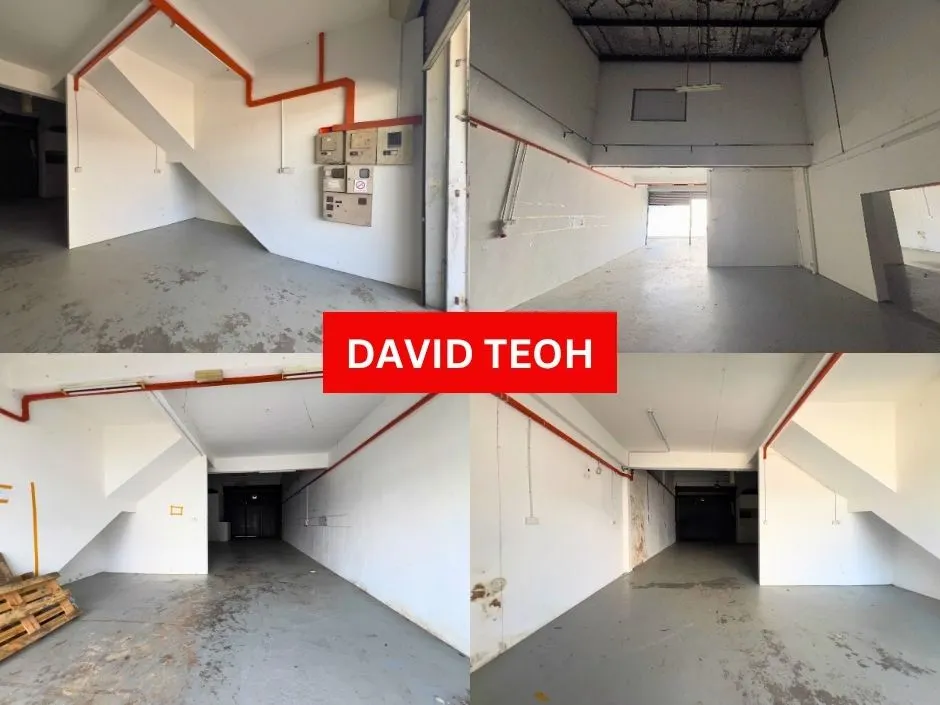 permatang tinggi 2 adjoining units 1.5 storey light industry for rent in taman perindustrian ringan usahajaya