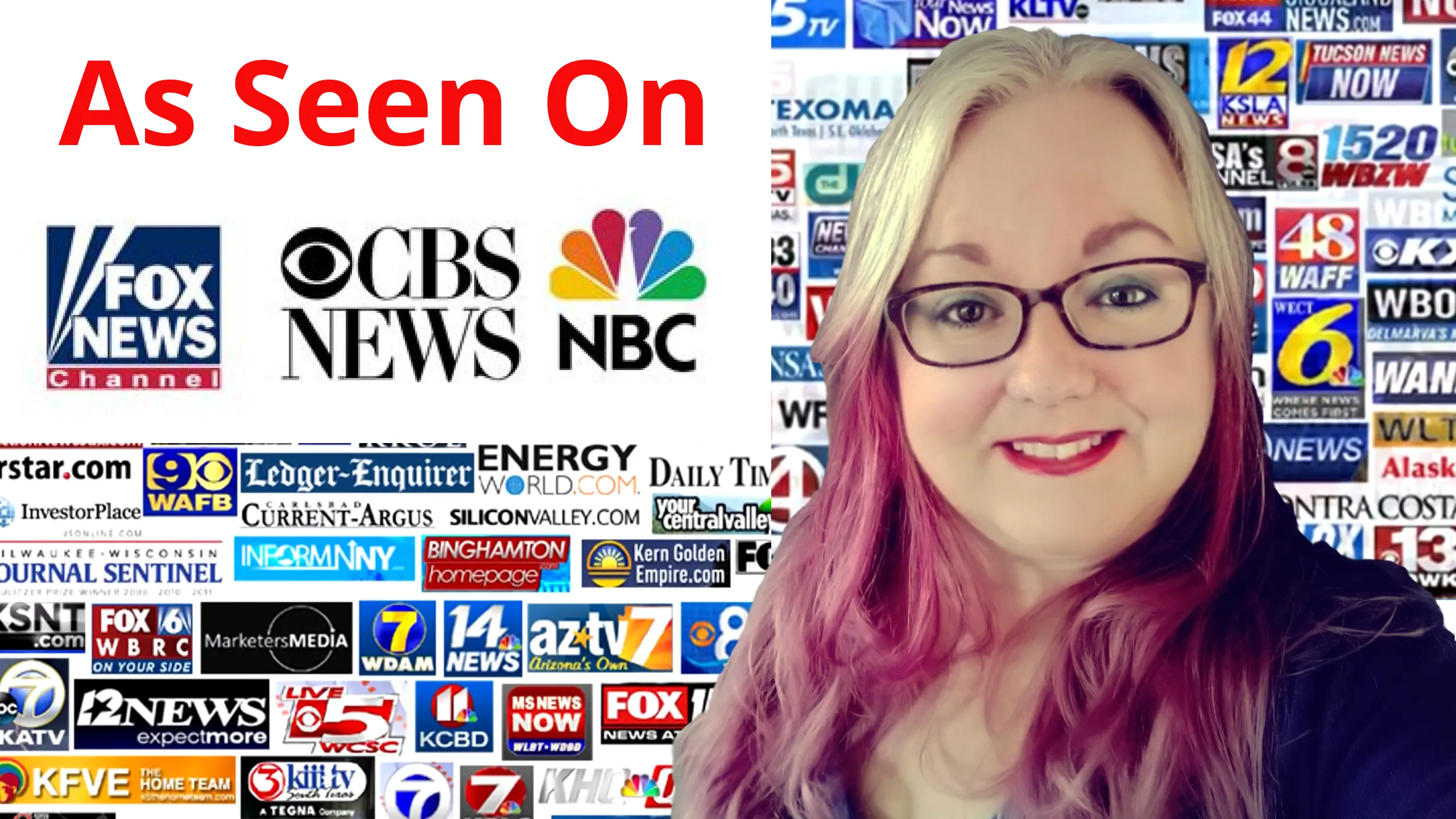 Suzy Molloy, As seen on Fox News, CBC News, NBC and other media locations