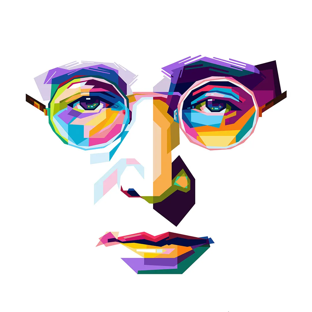 John Lennon Mistake Quote Wall Art.