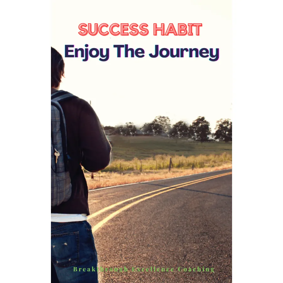 Success Habit - Enjoy the Journey