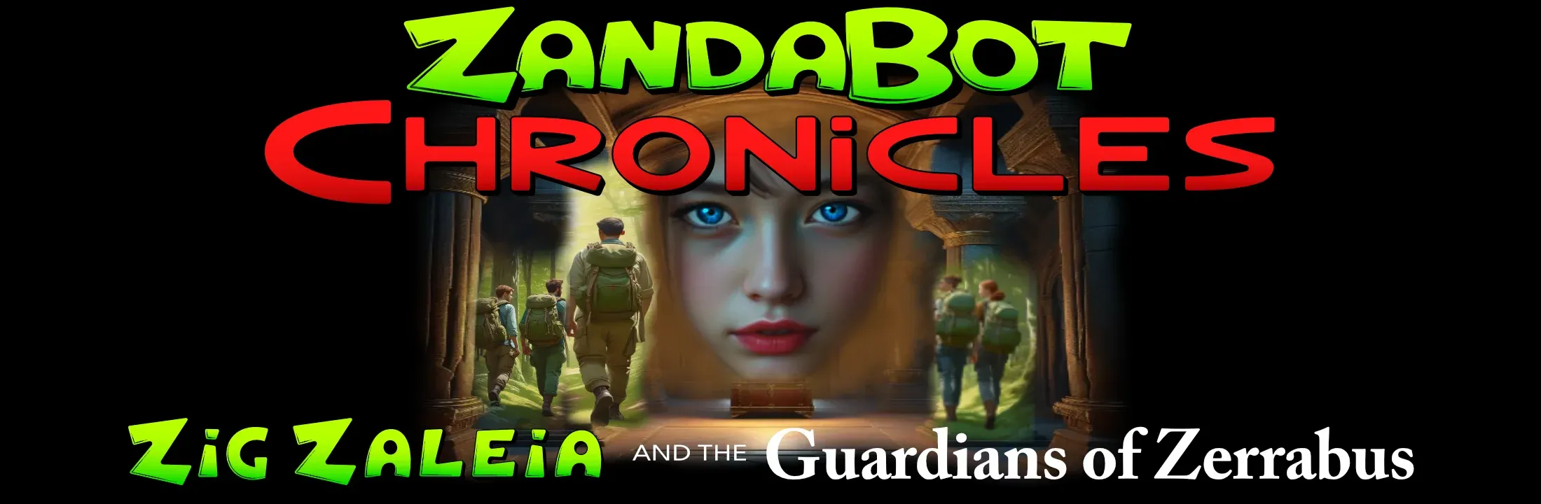 ZandaBot Chronicles Zig Zaleia and the Guardians of Zerrabus