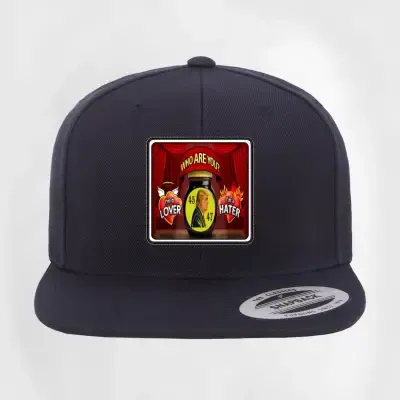 Trump Lover or Hater Flat Patch Hat