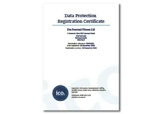 Data Protection Certificate