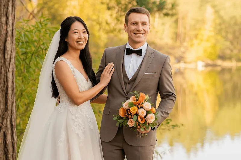 Luxury wedding transportation