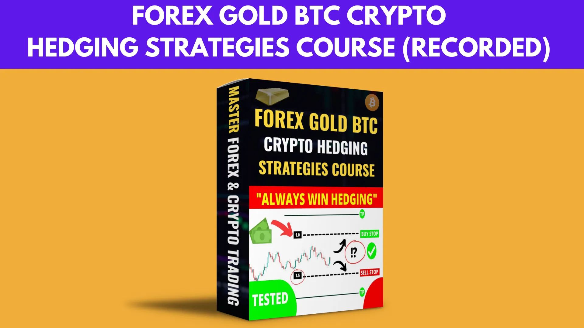 forex gold btc trading hedging strategy course