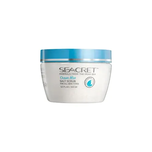 afbeelding van Seacret salt scrub geur Ocean mist