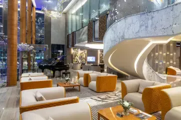 The Bentley Luxury Hotel and Suites Lobby