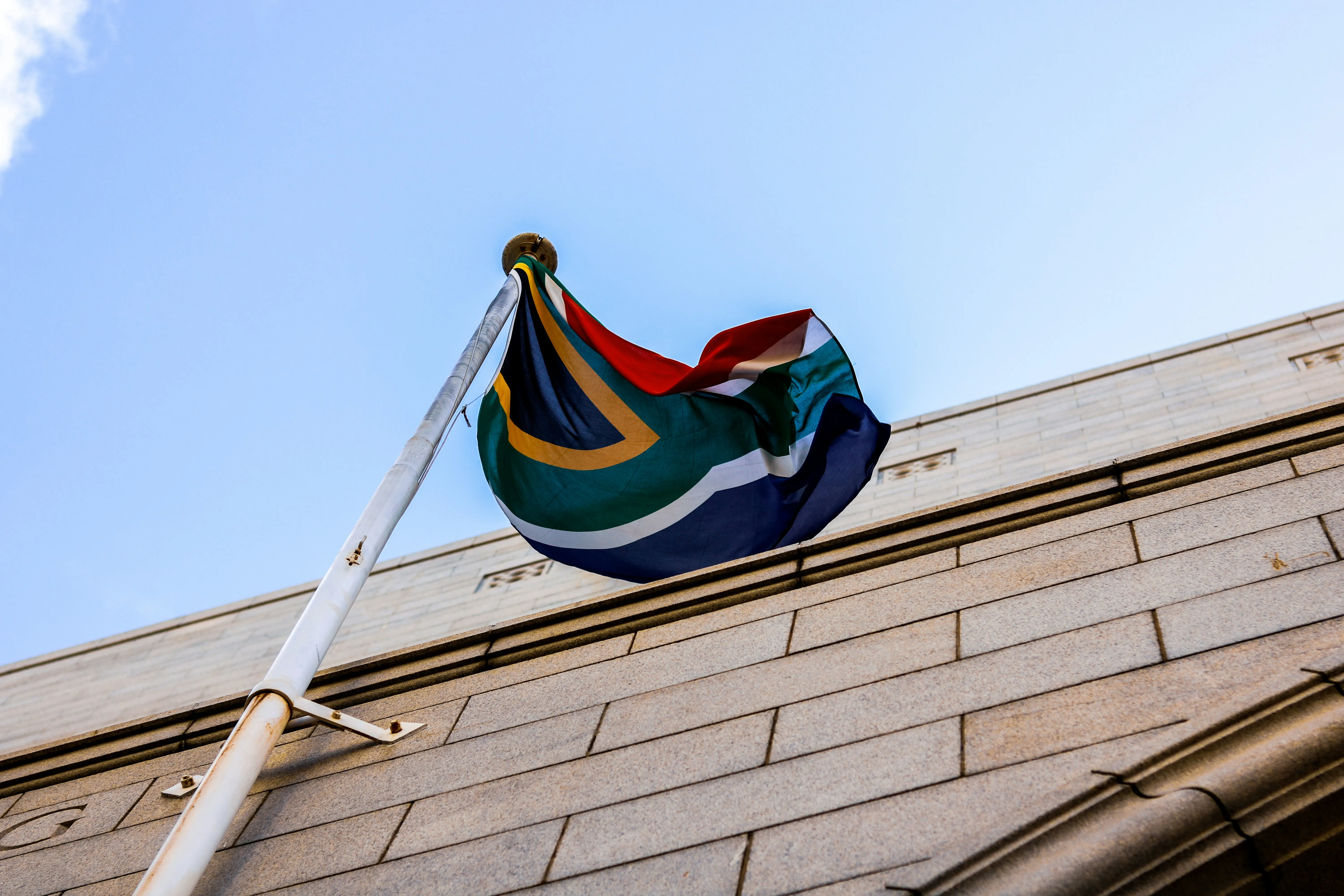 South African Flag Pole