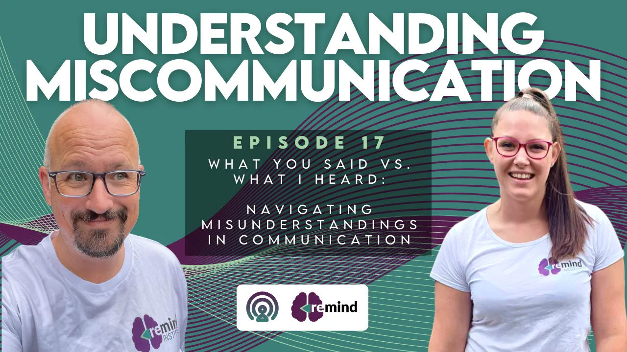 Re-MIND Podcast Episode 17 Understanding Miscommunication